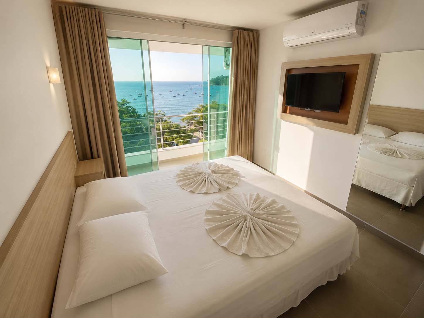 Sea-view room interior